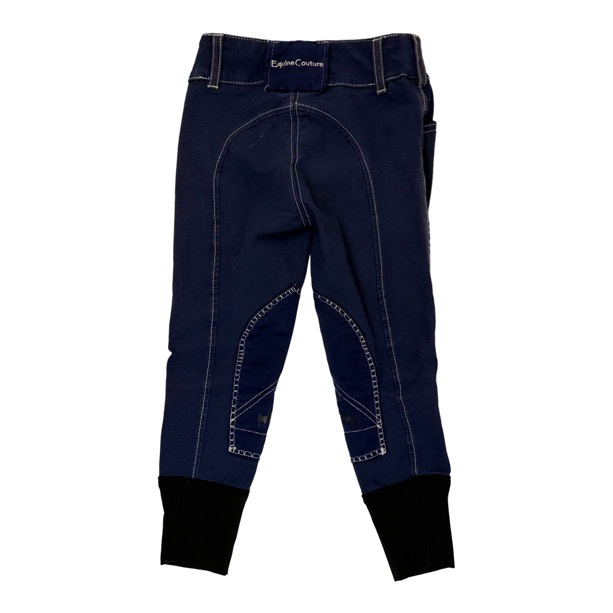 Equine Couture Sportif Natasha Breeches in Navy