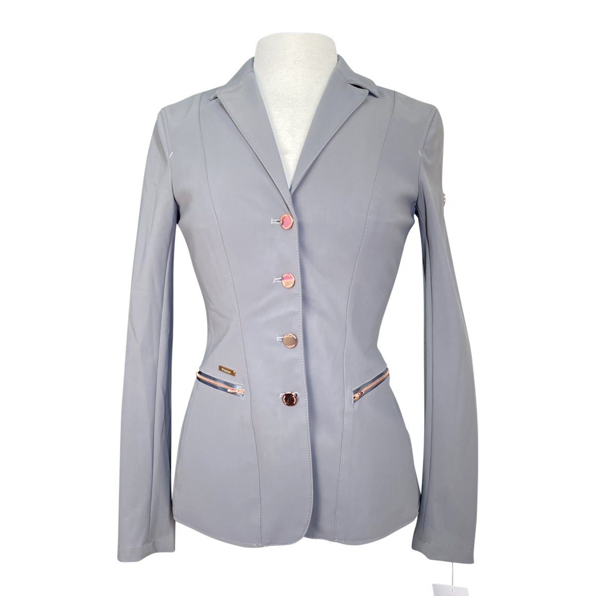 Pikeur 'Paulin' Show Coat in Grey/Rose Gold