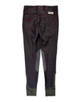 SmartPak Piper Breeches in Grey/Burgundy