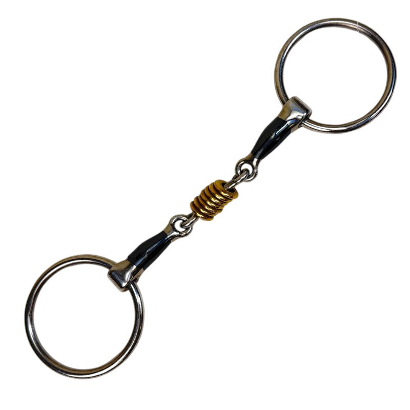 Centaur Double Jointed Disk Loose Ring in Sweet Iron/Stainless Steel