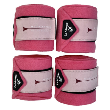 Le Mieux Fleece Polo Wraps in Watermelon