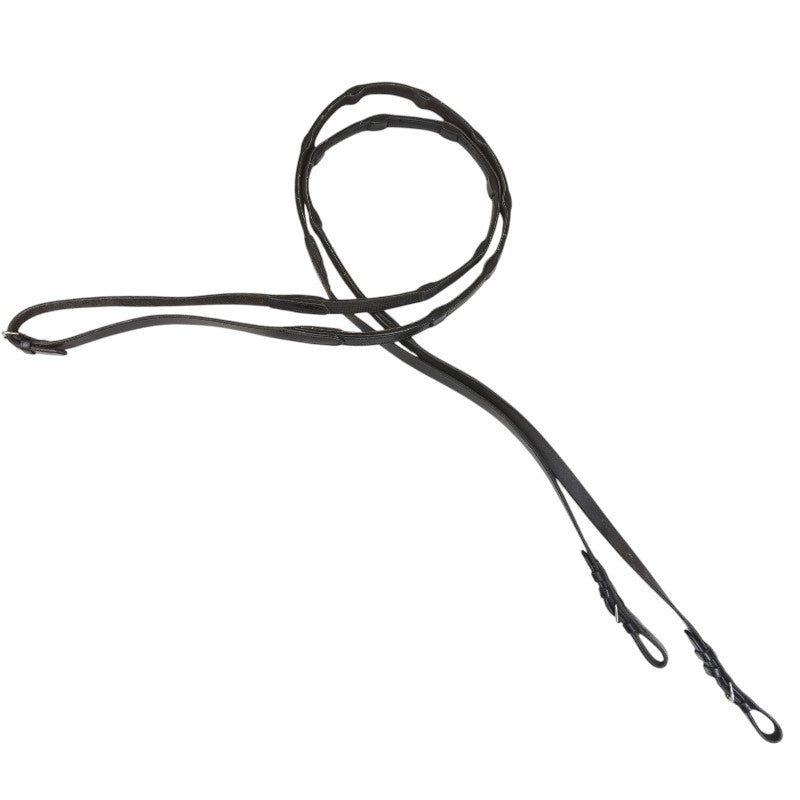 Harwich by Smartpak Supergrip Web Reins in Black - Full