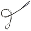 ThinLine 'Lined' English Reins in Black