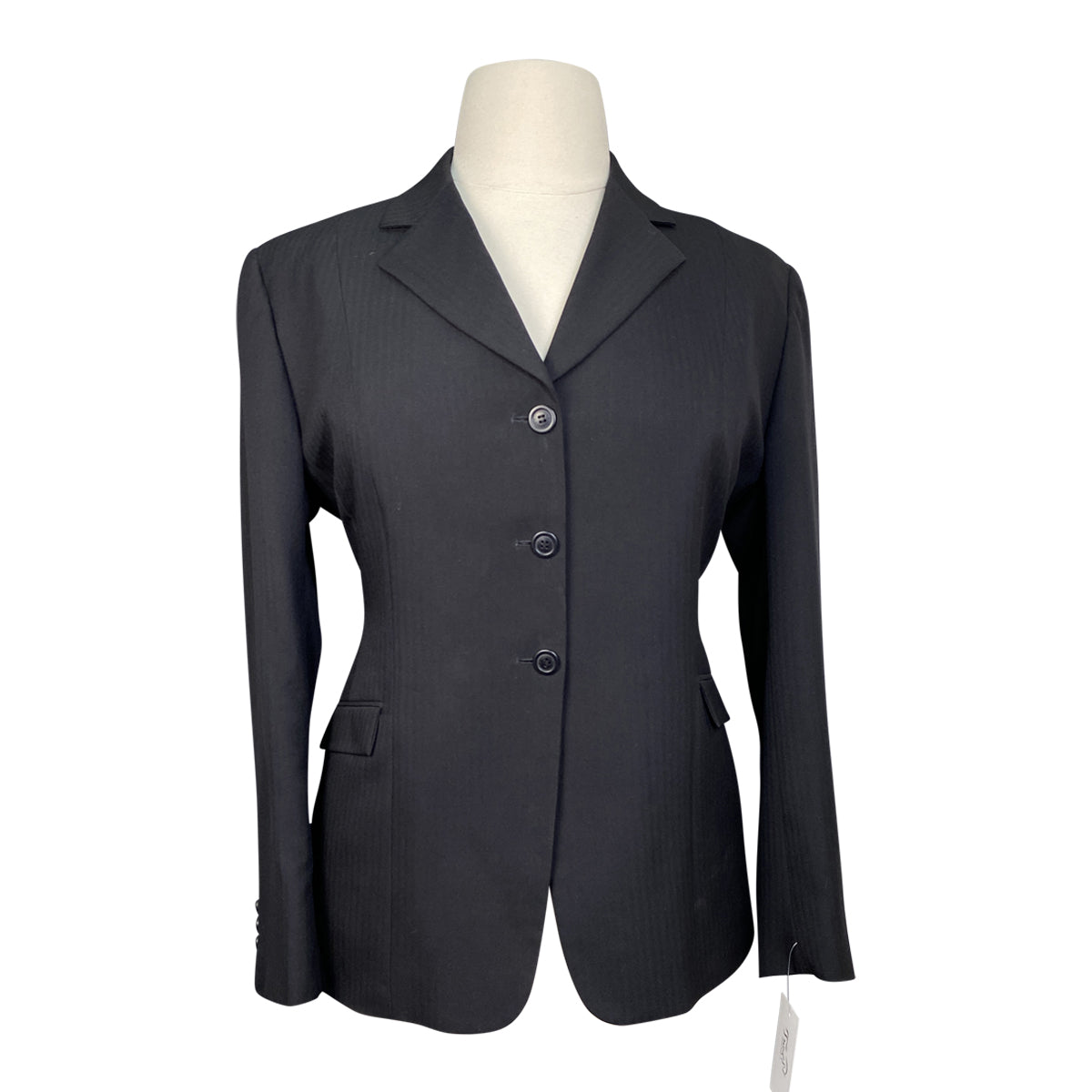 RJ Classics 'Nora' Grey Label Show Coat in Black