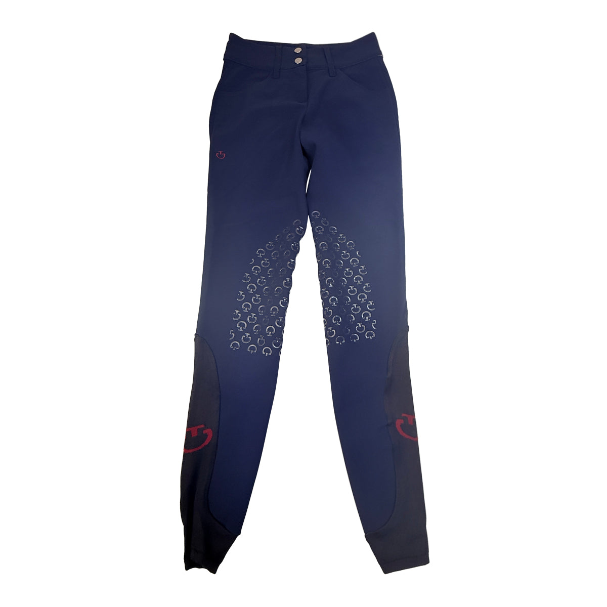 Cavalleria Toscana Logo Grip Breeches in Navy