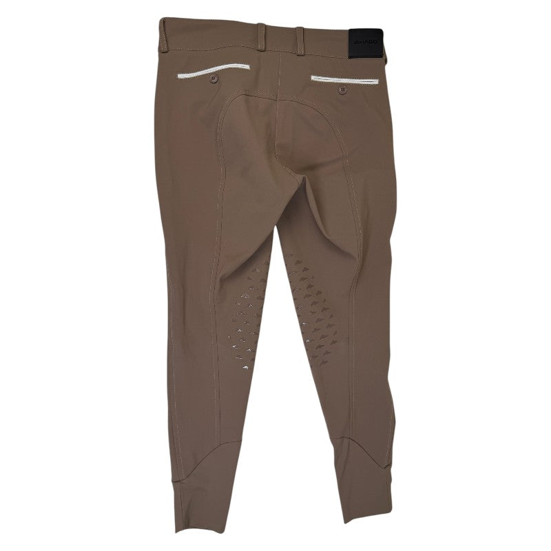 Iago 'Rosa' Knee Patch Breeches in Caramel
