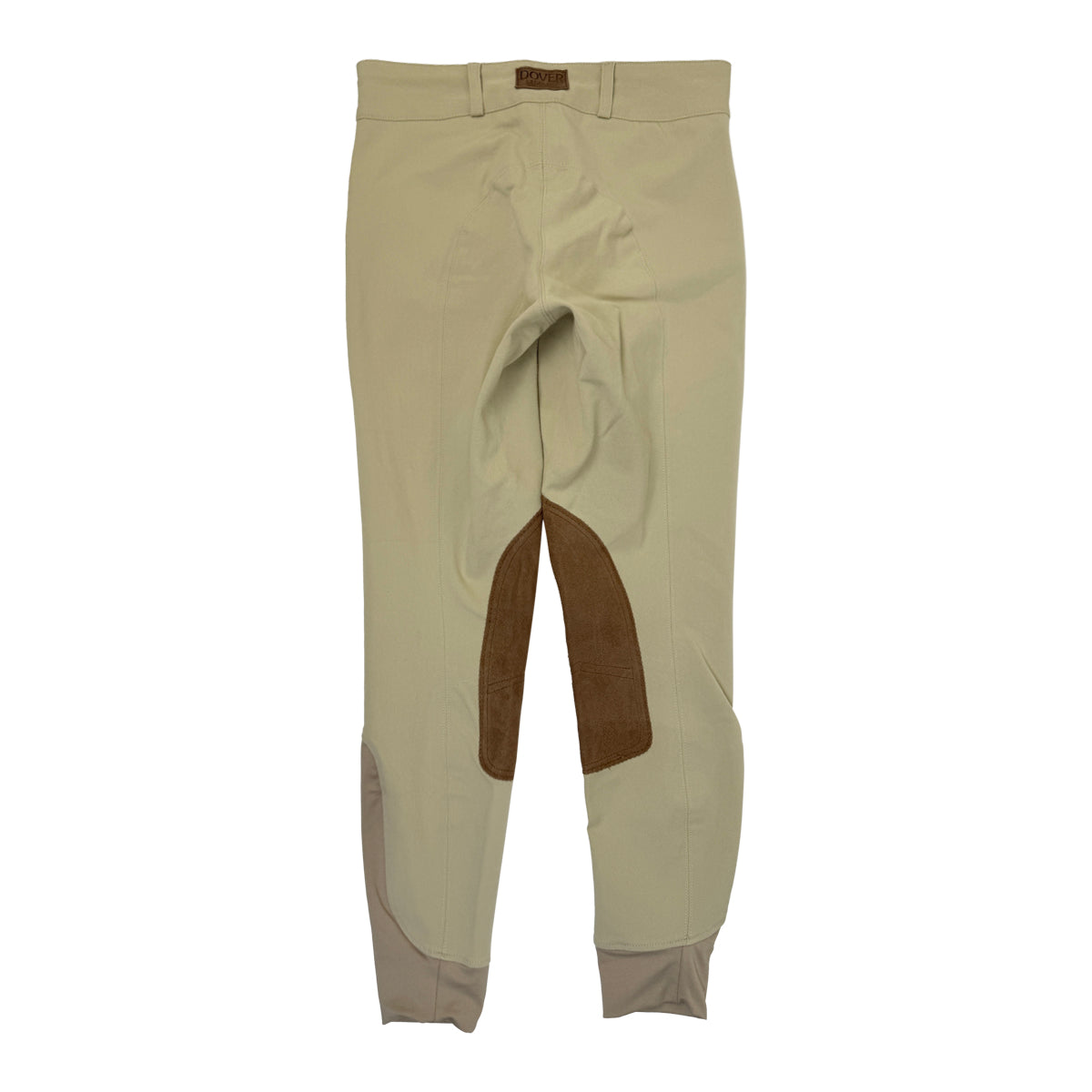 Dover Saddlery Wellesley Classic Piped Knee-Patch Breech in Tan - Women's 30