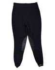Cavalleria Toscana Knee Grip Breeches in Black