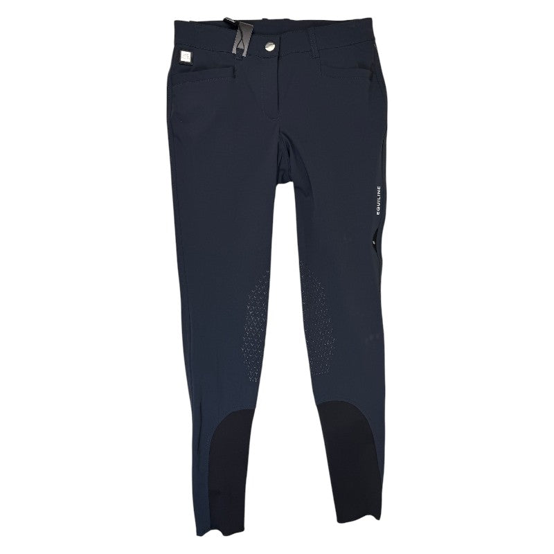 Equiline 'Donna Ginocchio' Breech in Night Grey