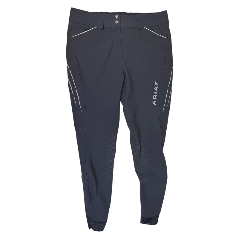 Ariat 'Tri Factor Lumina Grip' Knee Patch Breech in Stone Grey