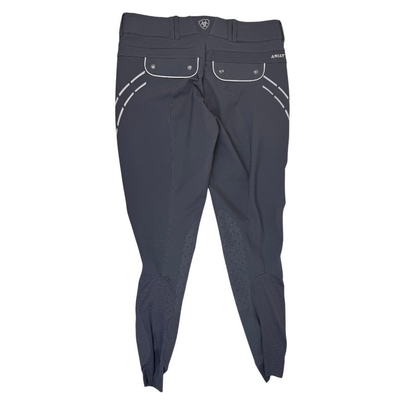 Ariat 'Tri Factor Lumina Grip' Knee Patch Breech in Stone Grey