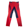 B Vertigo Silicone Breeches in Cherry Red/Navy