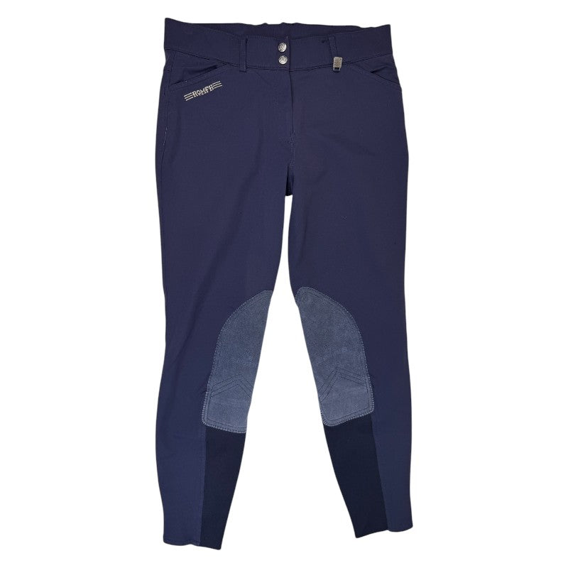 Romfh 'Sarafina' Knee Patch Breeches in Navy