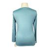 TKEQ 'Crest' Sustainable Long Sleeve Shirt in Seafoam