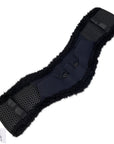 Fleece Dressage Girth Cover in Black 