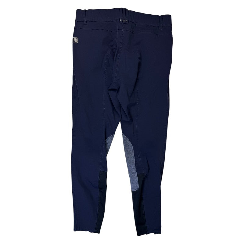 Romfh 'Sarafina' Knee Patch Breeches in Navy