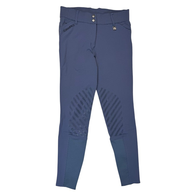 Romfh 'Sarafina' Knee Patch Breeches in Steel