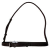 Under side of Edgewood Fancy Raised Noseband