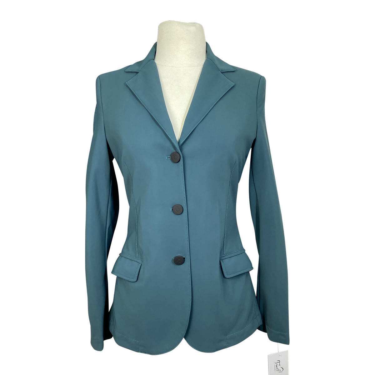Cavalleria Toscana Women’s American Jersey Riding Jacket in Evergreen -