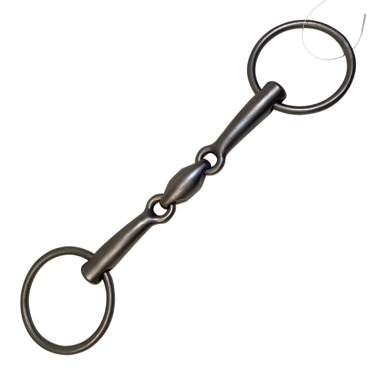 Lorenzini Titanium Loose Ring Lozenge Bradoon 14mm in Titanium