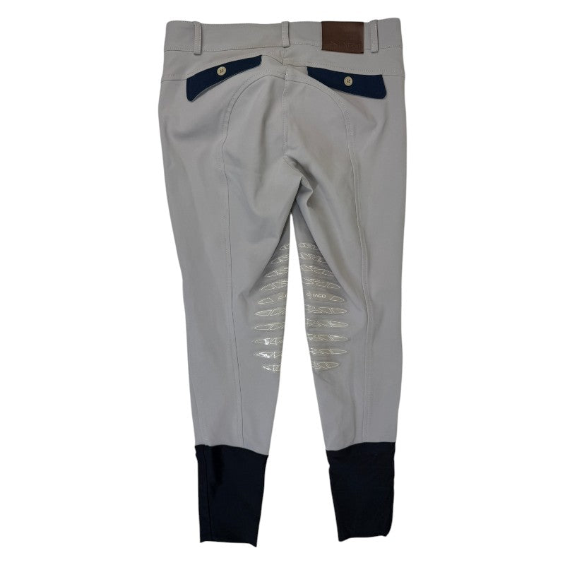 IAGO 'Wellington' Knee Grip Breeches in Light Sand