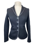 Front of Equiline 'Prue' Show Jacket in Black