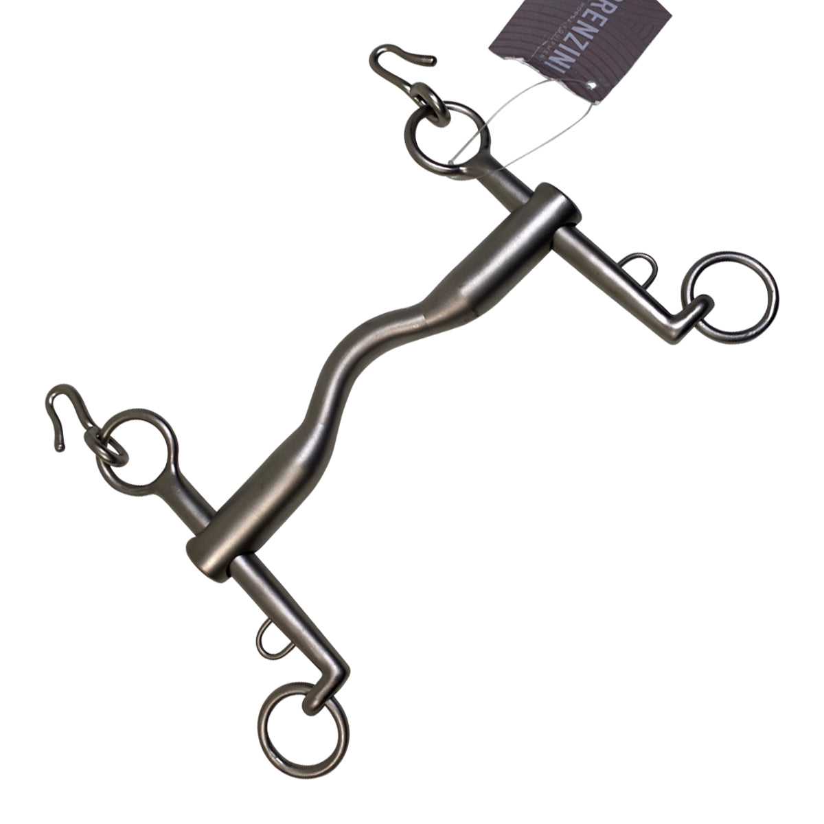 Lorenzini Sliding Short Cheek Weymouth w/Low Port 18mm Bit in Titanium