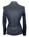 Back of Equiline 'Prue' Show Jacket in Black