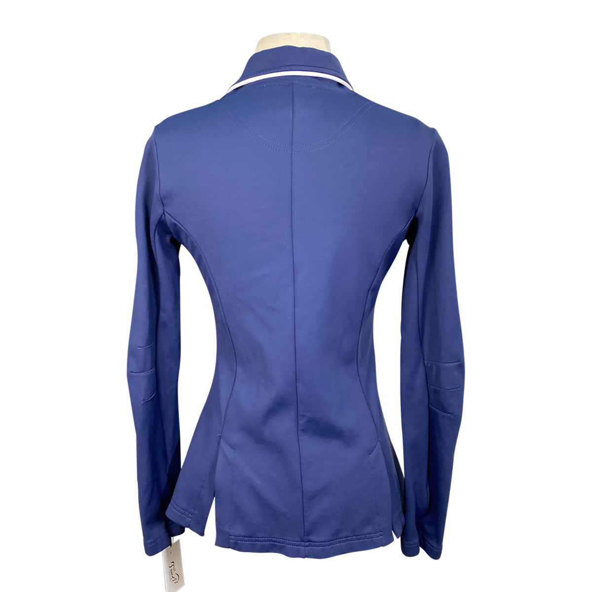Spooks Competition Jacket in Navy/White Piping