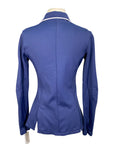 Spooks Competition Jacket in Navy/White Piping