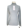 HeatBlast 'Dillon' Long Sleeve Shirt in Grey Herringbone 