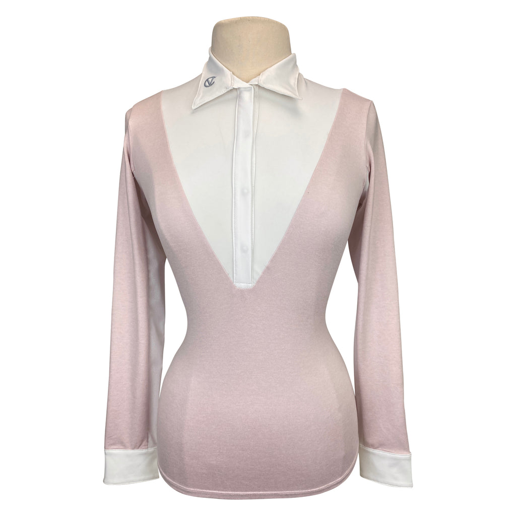 Calverro 'Victory' Competition Shirt in Pink Petal - Women's XS