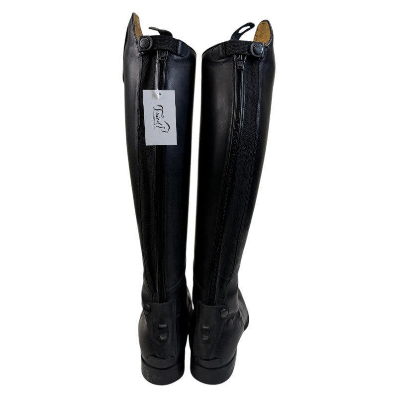DeNiro Tricolore Amabile Smooth Dress Boots in Black