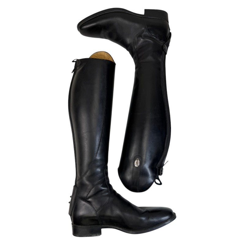 DeNiro Tricolore Amabile Smooth Dress Boots in Black