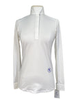 Essex Classics L/S Talent Yarn Show Shirt in White/Butterflies