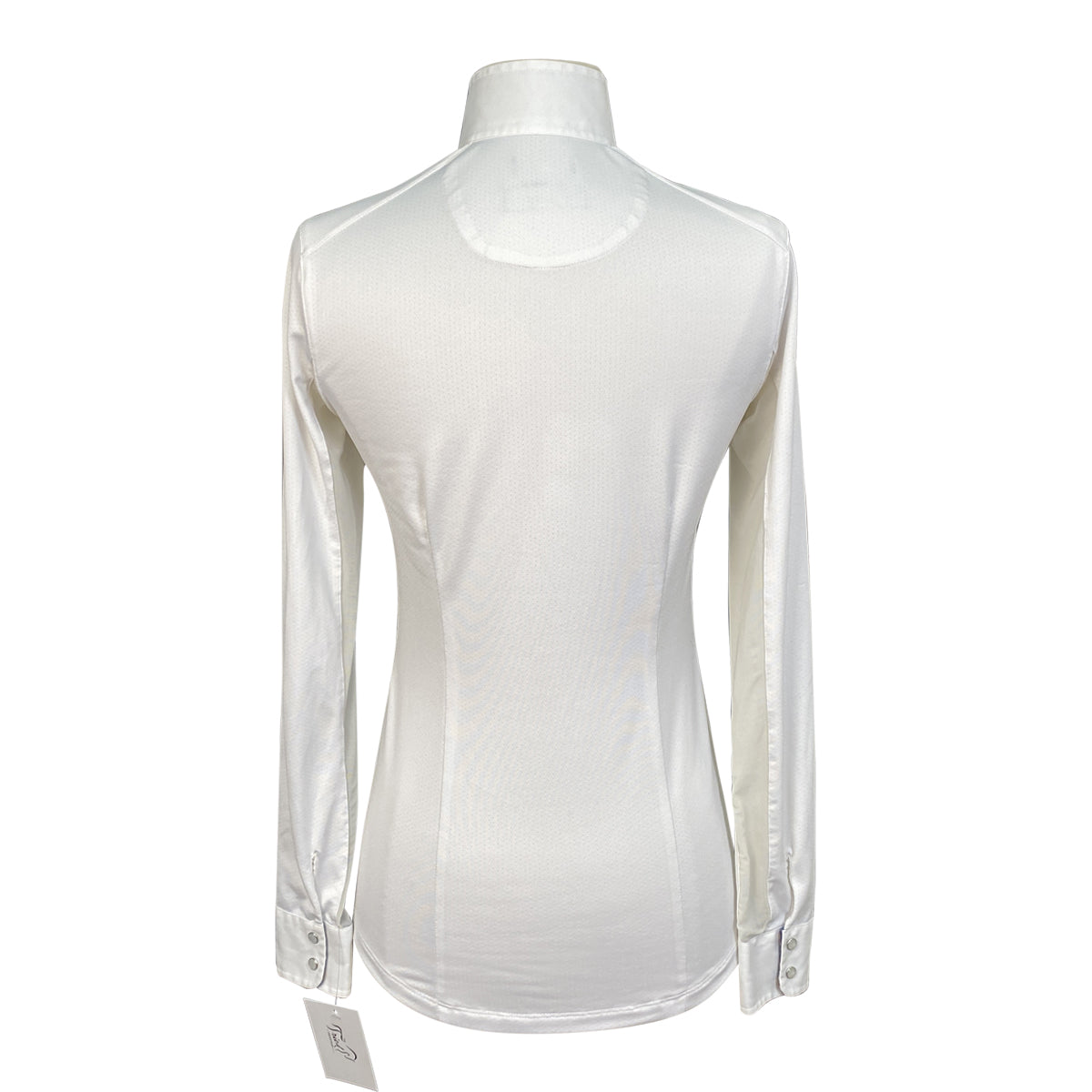 Essex Classics L/S Talent Yarn Show Shirt in White/Butterflies