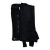 Ribbed Suede Half Chaps in Blac