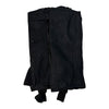 Ribbed Suede Half Chaps in Blac
