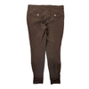 Schockemöhle 'Libra' Grip Knee Patch Breech in Chocolate