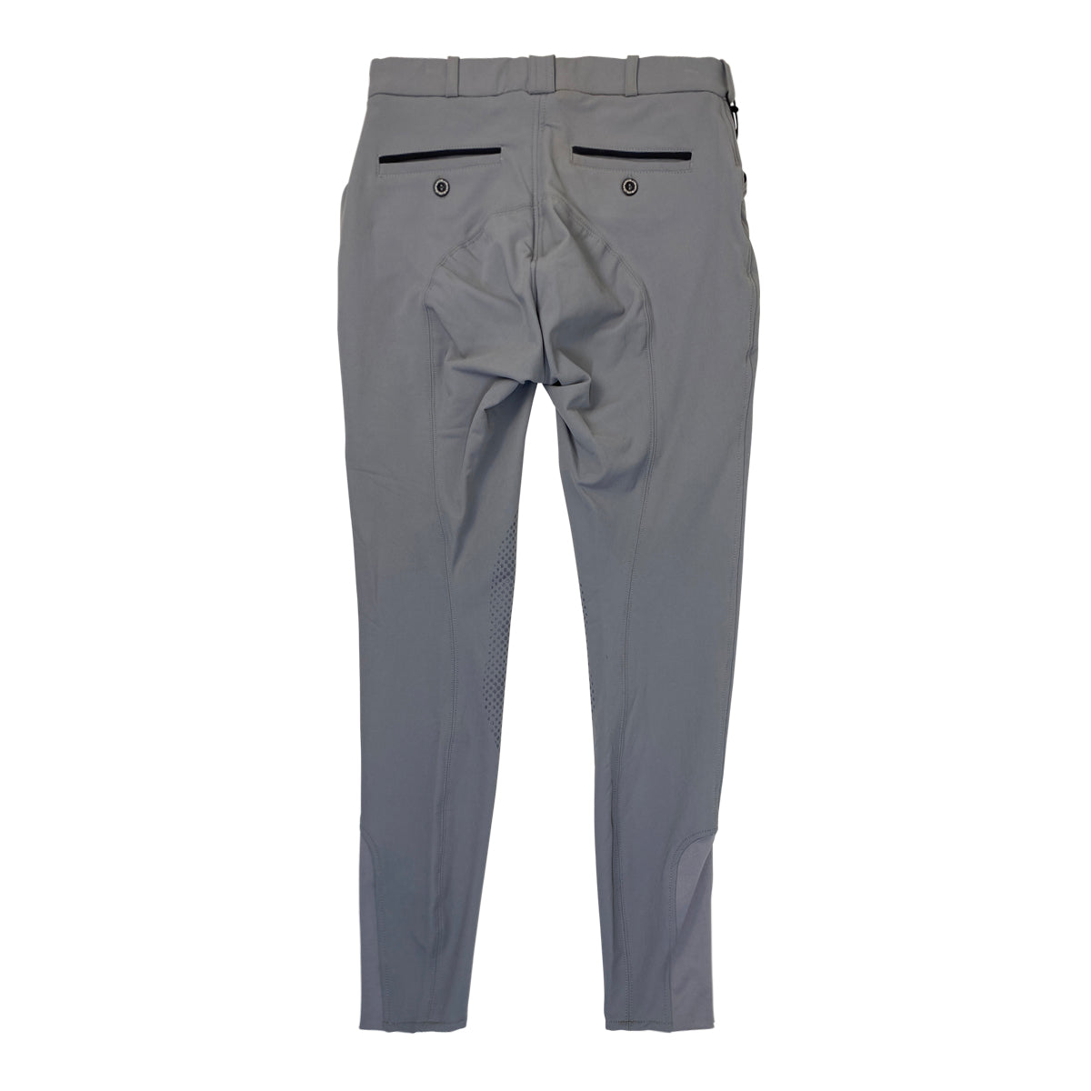 Kingsland Men's 'Kenton' Knee Grip E-Tec Breeches in Grey Sleet