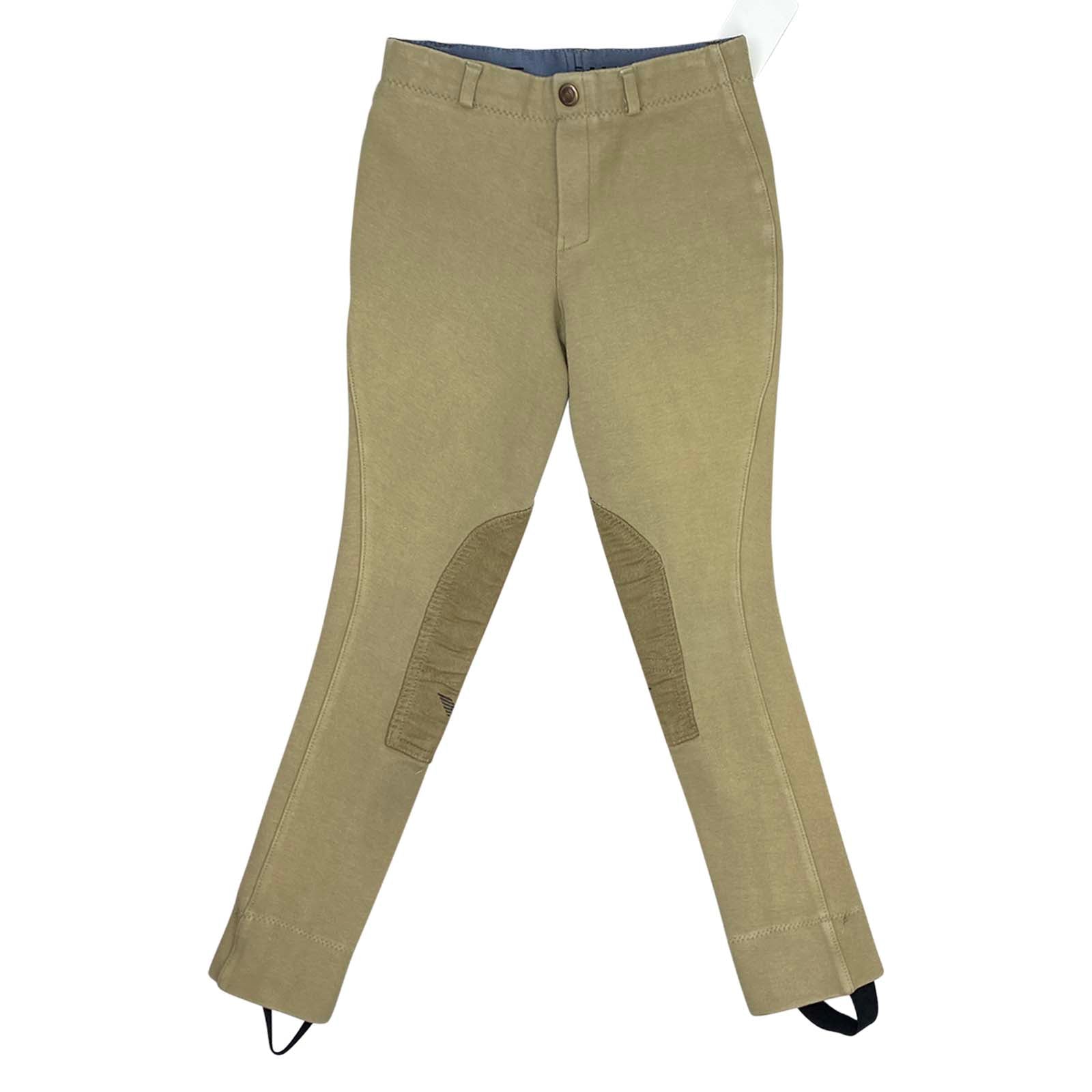 Front of TuffRider Starter Low Rise Pull On Jods in Sand