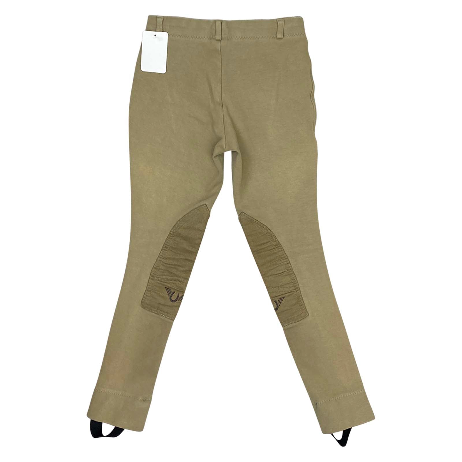 Back of TuffRider Starter Low Rise Pull On Jods in Sand