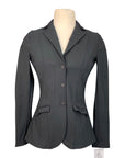 Cavalleria Toscana Zip Riding Jacket in Graphite - Women's IT 38 (US 4)