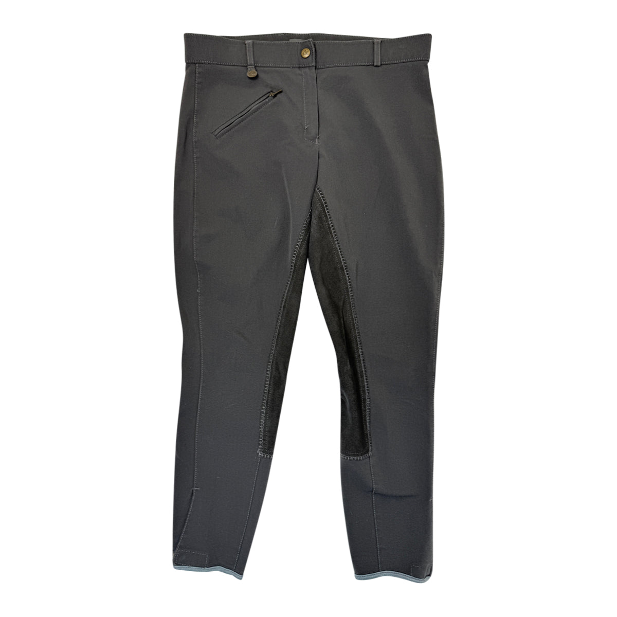 Ovation Full Seat Breeches in Charcoal