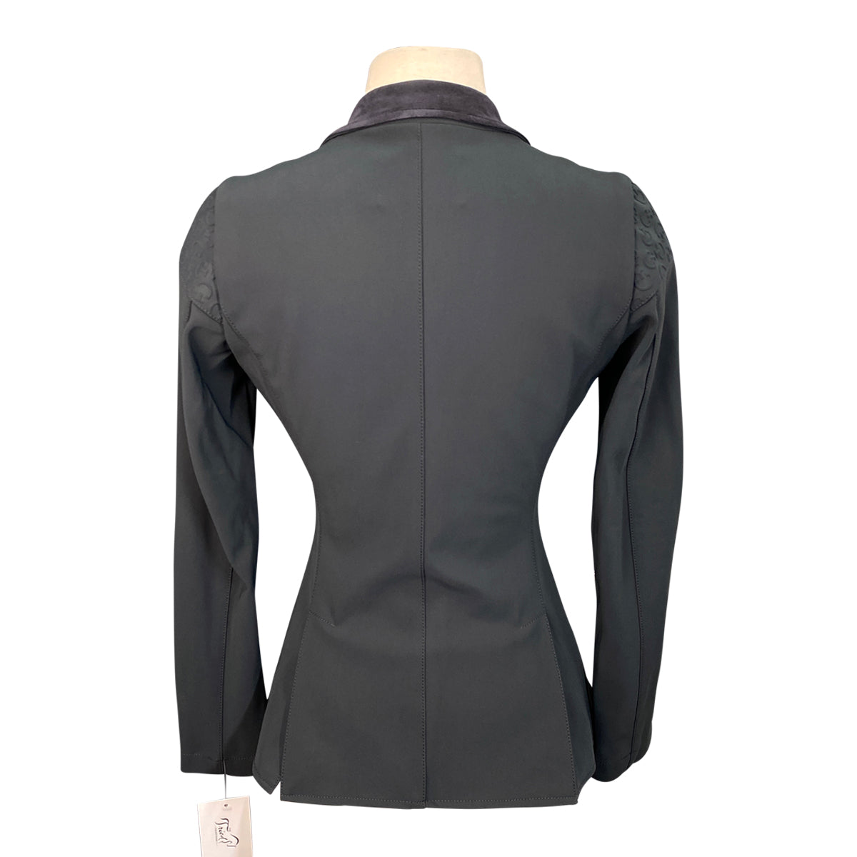 Cavalleria Toscana Zip Riding Jacket in Graphite - Women's IT 38 (US 4)