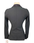 Cavalleria Toscana Zip Riding Jacket in Graphite - Women's IT 38 (US 4)