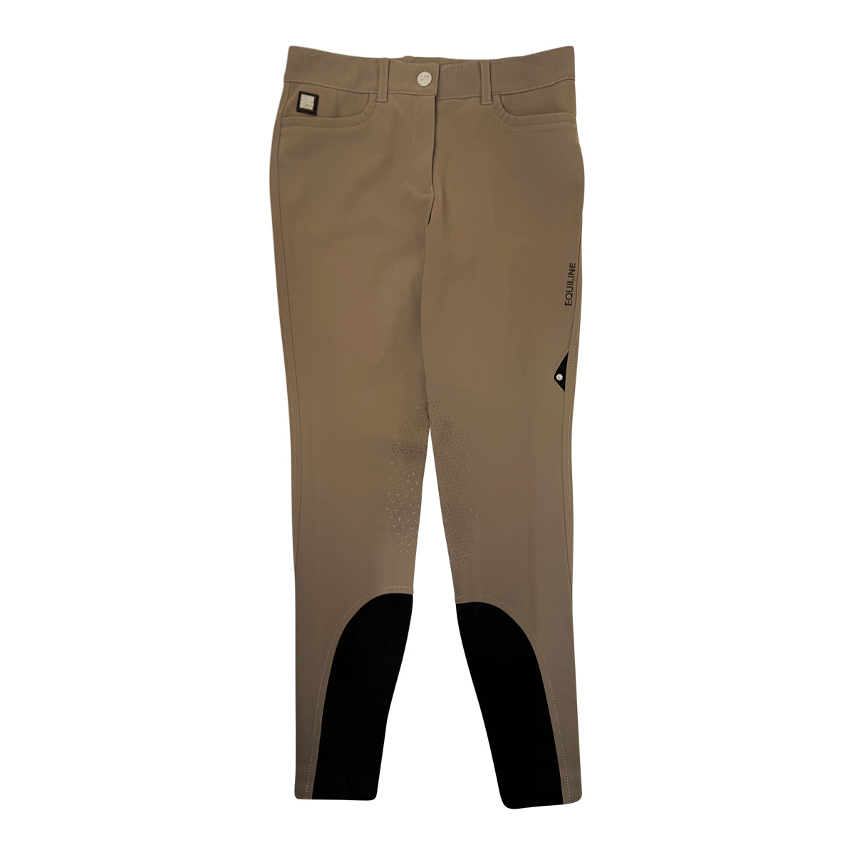 Equiline 'Atirk' Knee Grip Breeches in Camel