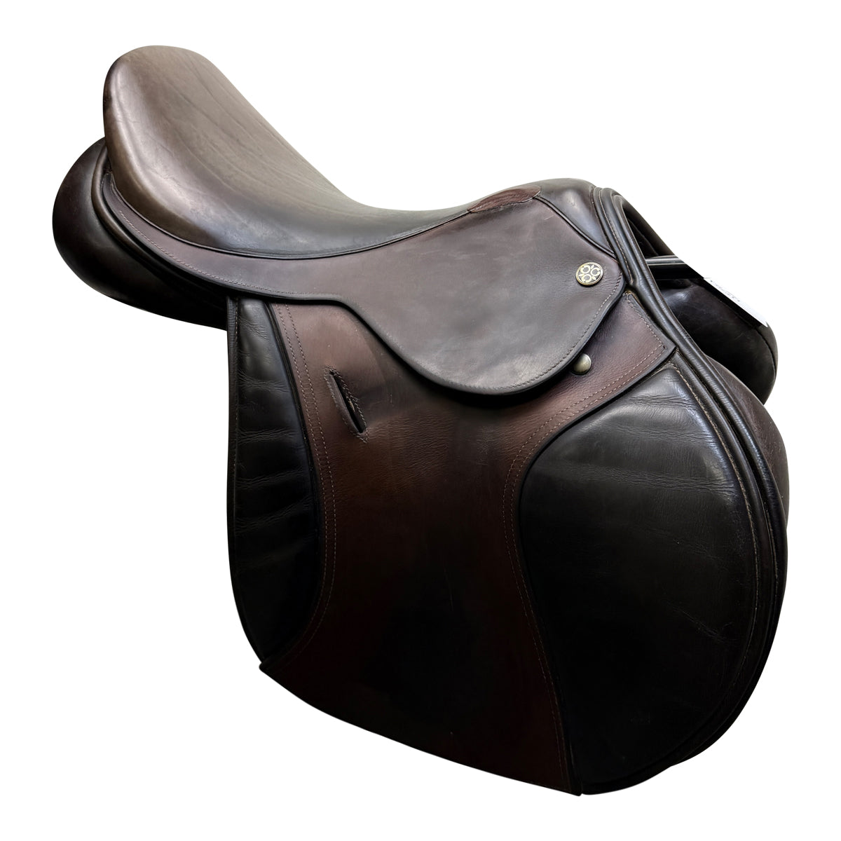 Trilogy 'The Talisman' Jumping Saddle in Brown - 17"