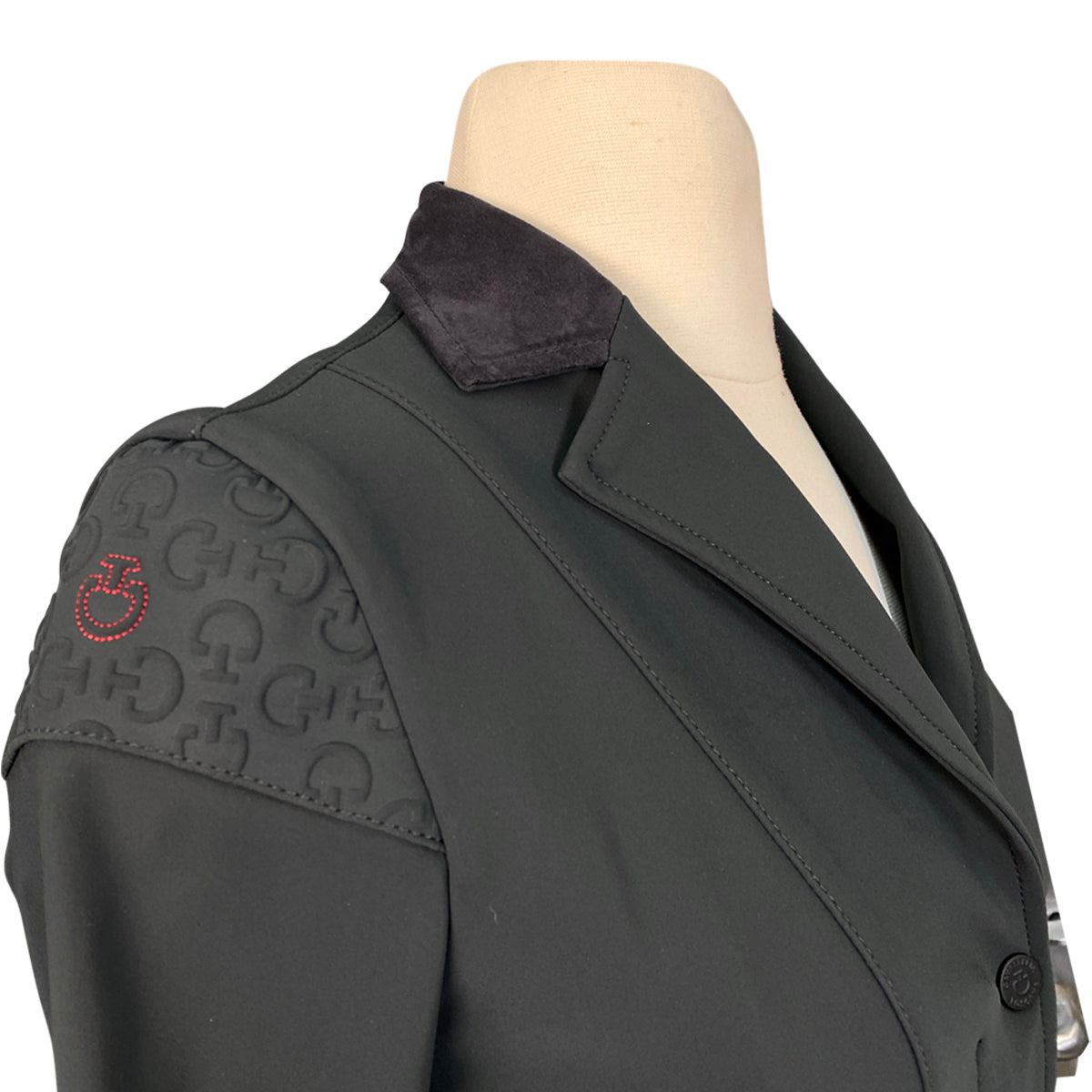 Cavalleria Toscana Zip Riding Jacket in Graphite - Women's IT 38 (US 4)