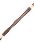 Double-End Elastic Leather Girth in Cognac